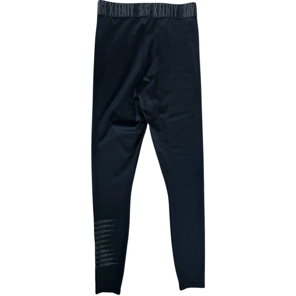 SAVAGE X FENTY Forever Savage Jersey Legging Black High Waist Full Length Pant S - Picture 3 of 8